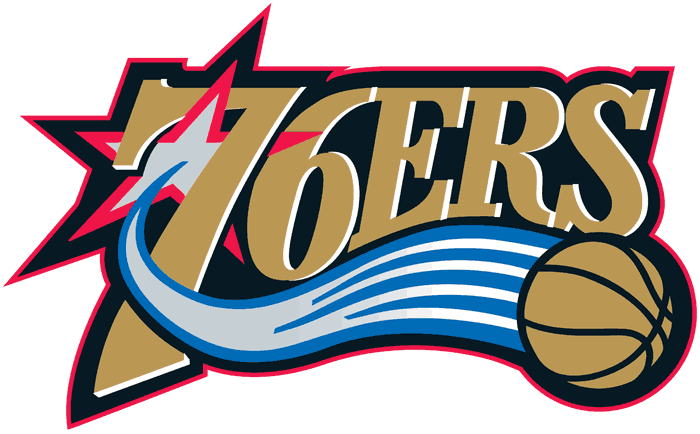 Philadelphia 76ers 1997-2009 Primary Logo fabric transfer